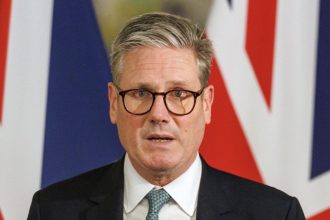 Primer ministro británico, Keir Starmer EFE/EPA/OLIVIER MATTHYS / POOL