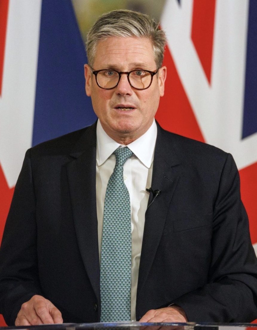 Primer ministro británico, Keir Starmer EFE/EPA/OLIVIER MATTHYS / POOL