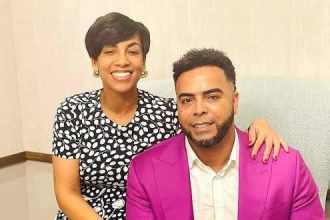 -Nelson Cruz junto a su hermana Nelsy Cruz 2-Nelsy Cruz. 3-Nelson Cruz.