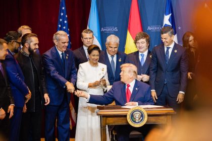 Presidente Abinader participa en firma de proclamación para crear una coalición militar contra carteles del narcotráfico