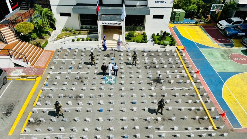 En RD DNCD confisca 1,7 toneladas de cocaína