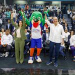Abinader inaugura la remodelada Arena Banreservas Virgilio Travieso Soto