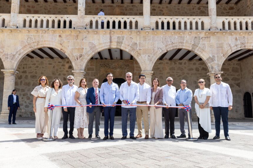 Abinader inaugura la reconstrucción del Museo Alcázar de Colón y fortalece la preservación del patrimonio histórico de la Ciudad Colonial